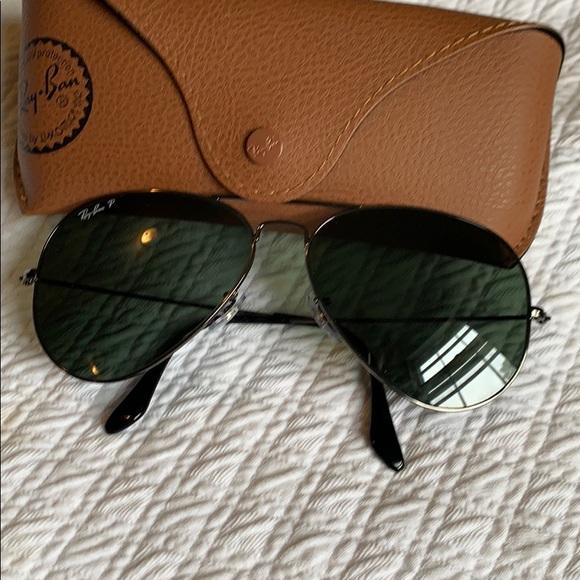 Polarized Ray Ban Aviators - Picture 2 of 9